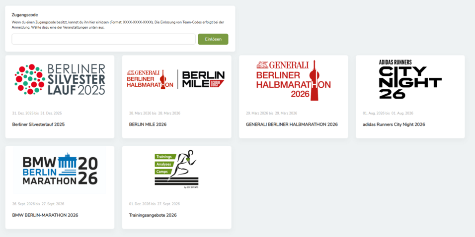 Veranstaltungsliste. Klick um Bild zu vergrößern (öffnet Dialog).